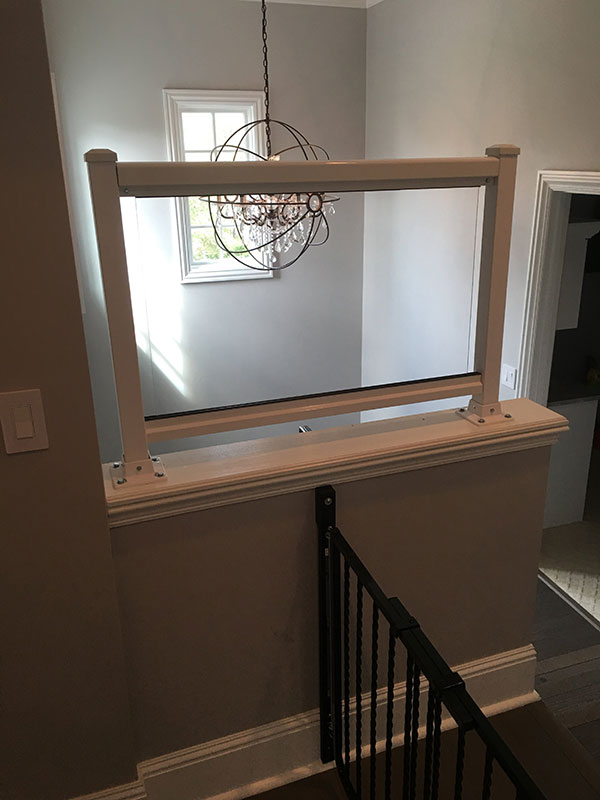 pre-fab Banister Wall